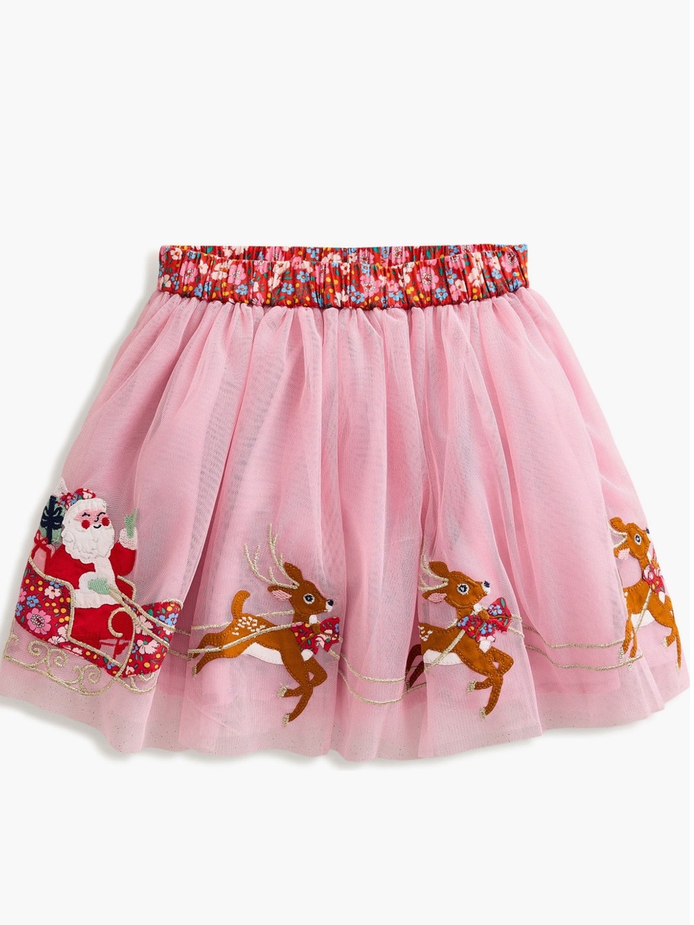 Mini Boden Tulle Christmas Skirt 2-3 Y